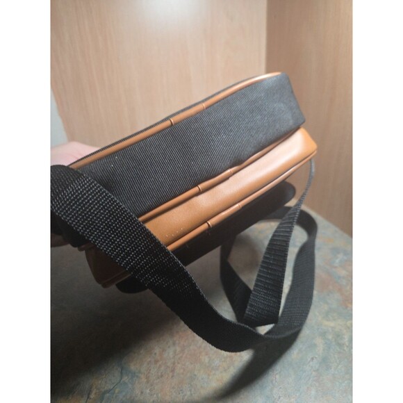 Vintage MacGregor Padded Camera Shoulder Carrying Case Bag in Black/Brown - Picture 7 of 8